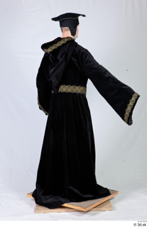  Photos Medieval Monk in Black suit 1 15th century Medieval Clothing Monk a poses whole body 0006.jpg